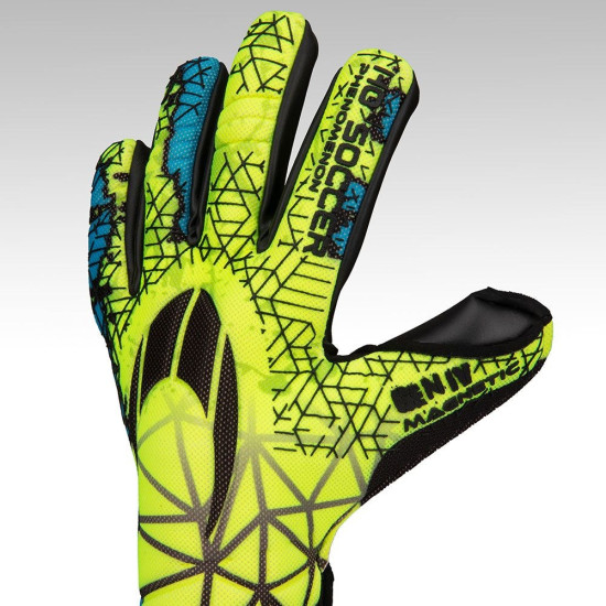 Sarung Tangan Kiper HO Soccer Phenomenon Magnetic Gen IV Lime 520171