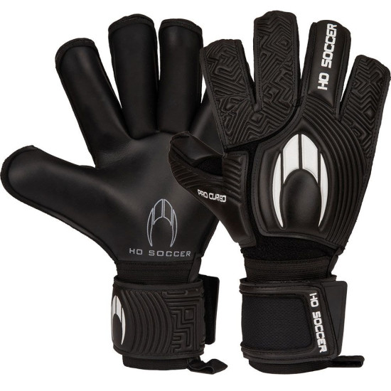 Sarung Tangan Kiper HO Soccer PC Roll Winter Fleece Black 520179 Sarung Tangan Kiper HO Soccer PC Roll Winter Fleece Black 520179