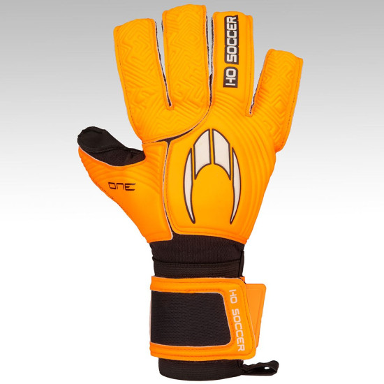 Sarung Tangan Kiper HO Soccer One Negative Orange 520190 Sarung Tangan Kiper HO Soccer One Negative Orange 520190