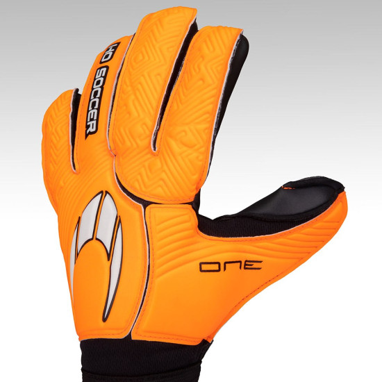 Sarung Tangan Kiper HO Soccer One Negative Orange 520190