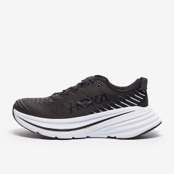 Sepatu Lari Hoka Bondi X Black White 1113512-BWHT