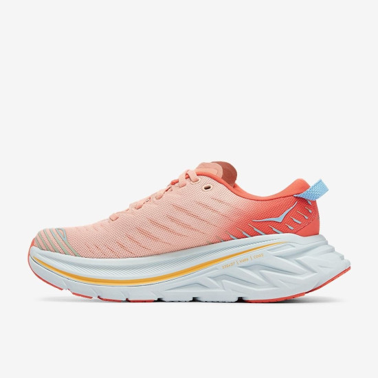 Sepatu Lari Womens Hoka Bondi X Camellia Peach Parfait 1113513-CPPF