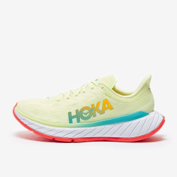 Sepatu Lari Hoka Carbon X 2 Luminary Green Hot Coral 1113526-LGHC