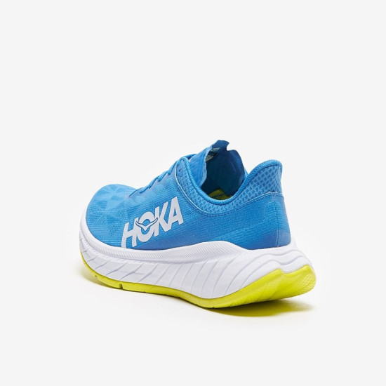 Sepatu Lari Womens Hoka Carbon X 2 Diva Blue Citrus 1113527-DBCTR