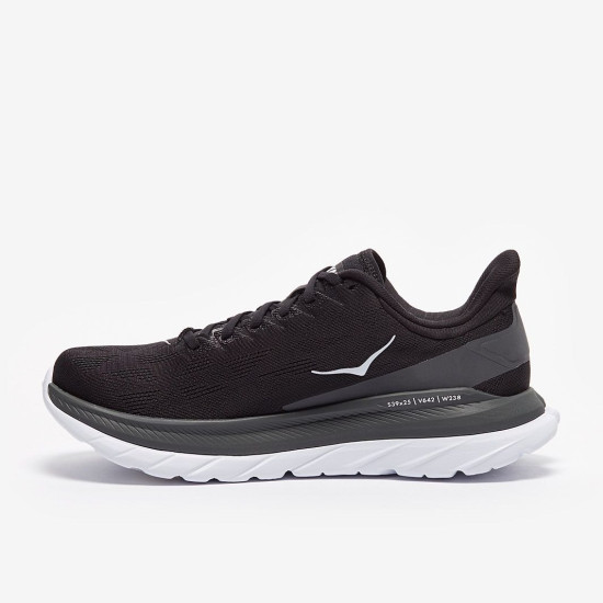 Sepatu Lari Womens Hoka Mach 4 Black Dark Shadow 1113529-BDSD Sepatu Lari Womens Hoka Mach 4 Black Dark Shadow 1113529-BDSD