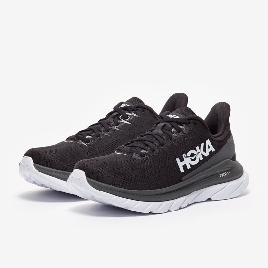Sepatu Lari Womens Hoka Mach 4 Black Dark Shadow 1113529-BDSD Sepatu Lari Womens Hoka Mach 4 Black Dark Shadow 1113529-BDSD