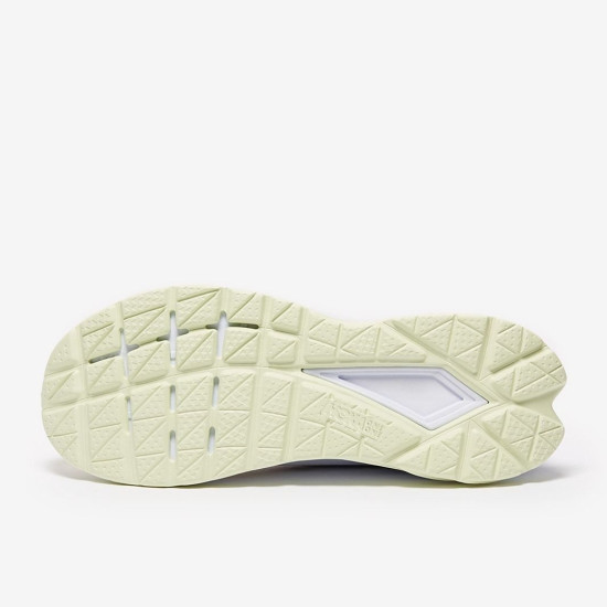 Sepatu Lari Womens Hoka Mach 4 White 1113529-TGT Sepatu Lari Womens Hoka Mach 4 White 1113529-TGT