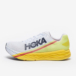 Sepatu Lari Hoka Rocket X White Evening Primrose 1113532-WEPR