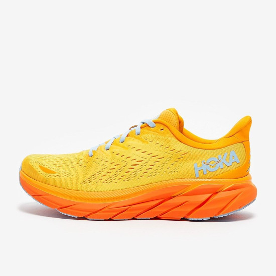 Sepatu Lari Hoka Clifton 8 Radiant Yellow Maize 1119393-RYMZ