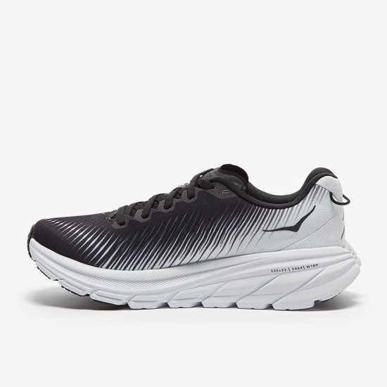 Sepatu Lari Womens Hoka Rincon 3 Black White 1119396-BWHT Sepatu Lari Womens Hoka Rincon 3 Black White 1119396-BWHT