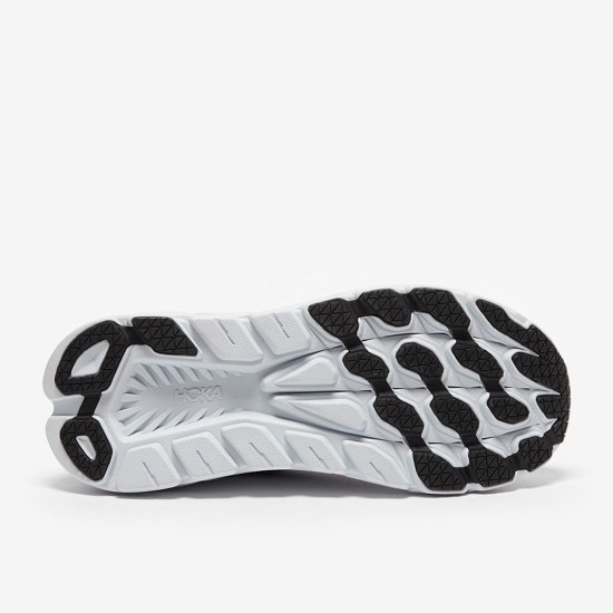 Sepatu Lari Womens Hoka Rincon 3 Wide Black White 1121371-BWHT