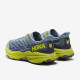 Sepatu Lari Hoka Speedgoat 5 Stone Blue Dark Citron 1123157-SBDCT