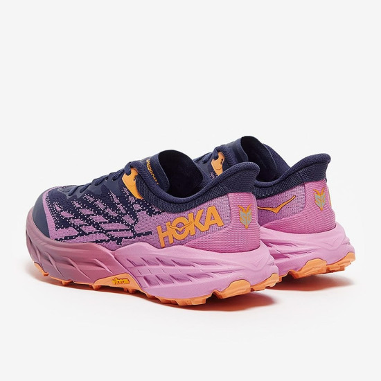 Sepatu Lari Womens Hoka Speedgoat 5 Bellwether Blue Cyclamen 1123158-BBCY Sepatu Lari Womens Hoka Speedgoat 5 Bellwether Blue Cyclamen 1123158-BBCY