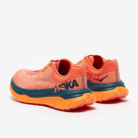 Sepatu Lari Womens Hoka Tecton X Camellia Blue Coral 1123162-CBCRL