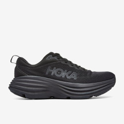 Sepatu Lari Hoka Bondi 8 Black Black 1123202-BBLC