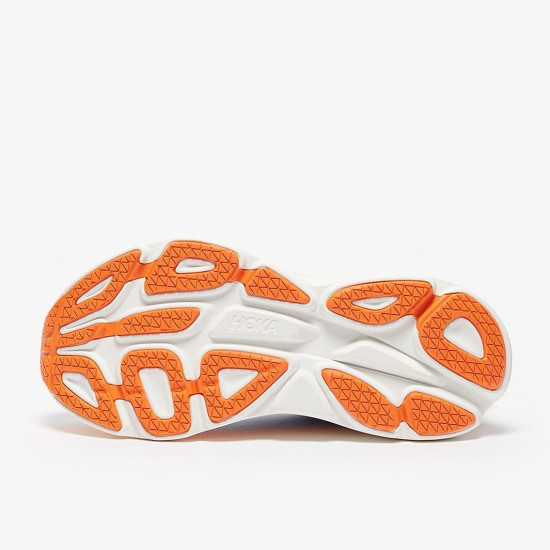 Sepatu Lari Hoka Bondi 8 Coastal Sky Vibrant Orange 1123202-CSVO