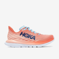 Sepatu Lari Womens Hoka Mach 5 Camellia Peach Parfait 1127894-CPPF