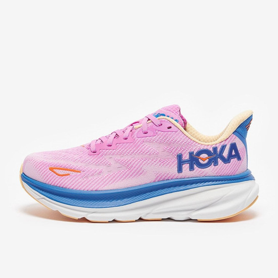 Sepatu Lari Womens Hoka Clifton 9 Cyclamen Sweet Lilac 1127896-CSLC