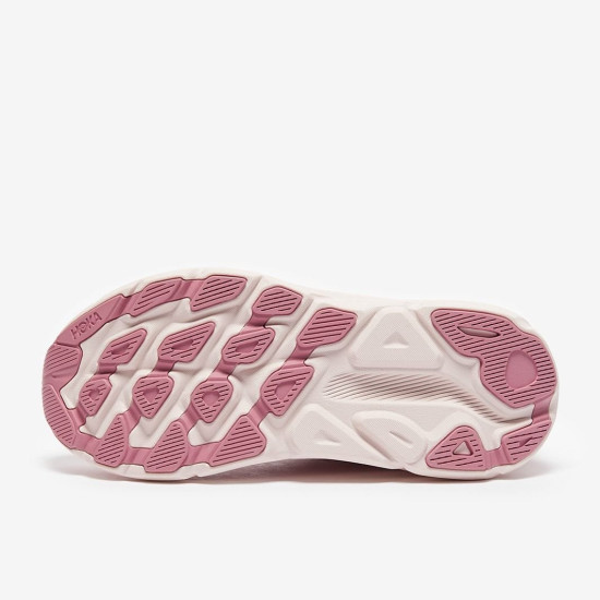 Sepatu Lari Womens Hoka Clifton 9 Pale Mauve Peach Whip 1127896-PMPW Sepatu Lari Womens Hoka Clifton 9 Pale Mauve Peach Whip 1127896-PMPW