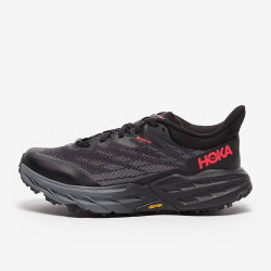 Sepatu Lari Womens Hoka Speedgoat 5 GTX Black Black 1127913-BBLC