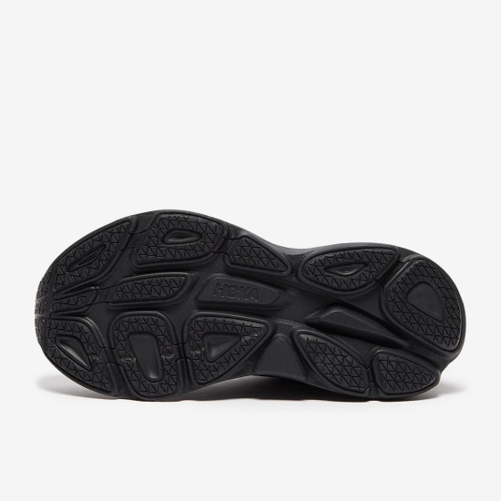 Sepatu Lari Womens Hoka Bondi 8 Black Black 1127952-BBLC
