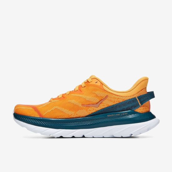 Sepatu Lari Womens Hoka Mach Supersonic Radiant Yellow Camellia 1130251-RYCM