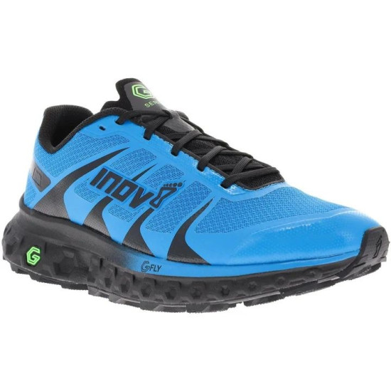 Sepatu Lari Inov-8 TrailFly Ultra G 300 Max Trail Blue Black 000977-BLBK-6.5