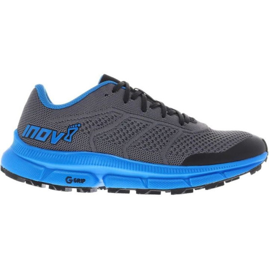 Sepatu Lari Inov-8 TrailFly Ultra G 280 Trail Grey Blue 001077-GYBL-7