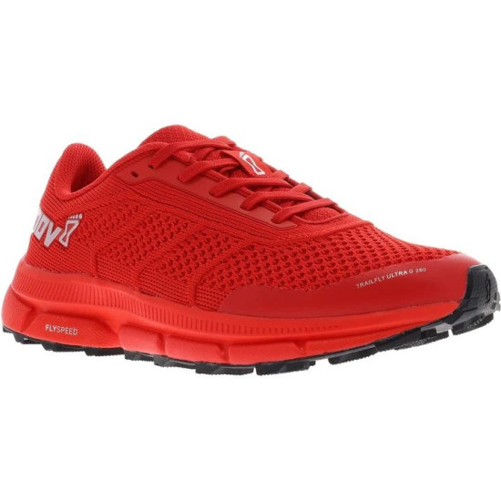 Sepatu Lari Inov-8 TrailFly Ultra G 280 Trail Red 001077-RD-7