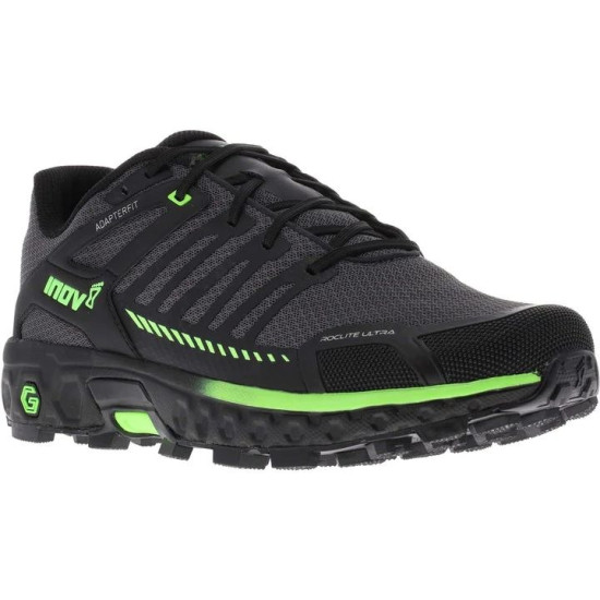Sepatu Lari Inov-8 Roclite Ultra G 320 Trail Black Green 001079-BKGR-M-01-7.5 Sepatu Lari Inov-8 Roclite Ultra G 320 Trail Black Green 001079-BKGR-M-01-7.5