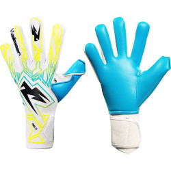 Sarung Tangan Kiper Kaliaaer PWRLITE FaderBlaze V1 White Yellow Blue 01V122