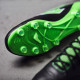 Sepatu Bola Lotto Stadio 100 II FG Black White Spring Green 211629-1I3