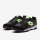 Sepatu Futsal Lotto Stadio 300 II TF Black Spring Green 211646-1NI