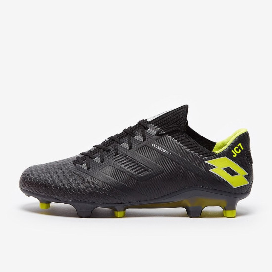 Sepatu Bola Lotto Maestro 100 IV FG Black Acacia Green 214590-2AW