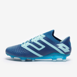 Sepatu Bola Lotto Maestro 100 IV FG Mykonos Blue Blue Paradise White 214590-7FD