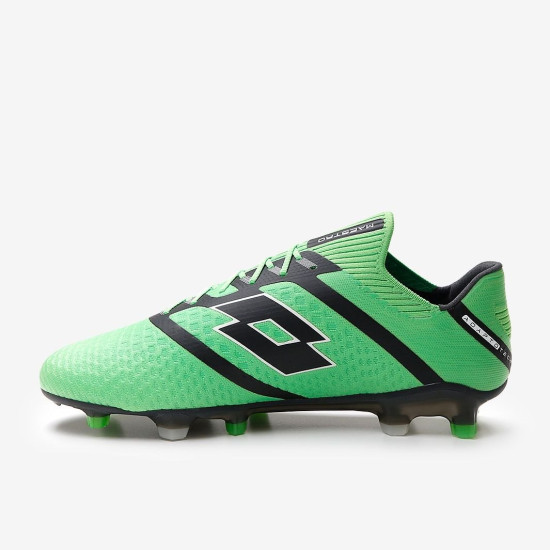 Sepatu Bola Lotto Maestro 100 IV FG Spring Green Asphalt 214590-9GG