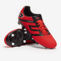 Sepatu Bola Lotto Maestro 700 IV FG Flame Red All Black 214594-1OY