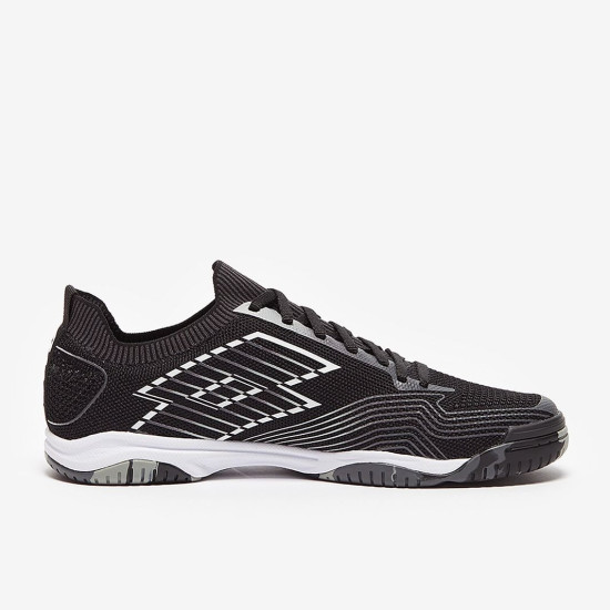 Sepatu Futsal Lotto Tacto 250 Indoor All Black All White Cool Gray 7C 216457-5SW Sepatu Futsal Lotto Tacto 250 Indoor All Black All White Cool Gray 7C 216457-5SW