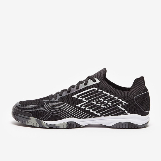Sepatu Futsal Lotto Tacto 250 Indoor All Black All White Cool Gray 7C 216457-5SW Sepatu Futsal Lotto Tacto 250 Indoor All Black All White Cool Gray 7C 216457-5SW