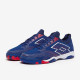 Sepatu Futsal Lotto Tacto 250 ID Amparo Blue White Cliff Red 216457-89C