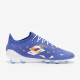 Sepatu Bola Lotto Solista 200 IV FG Amparo Blue All White Orange Beat 216461-8SK