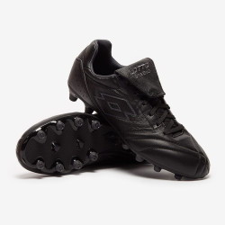 Sepatu Bola Lotto Stadio 200 III FG Black Asphalt 218126-2AF