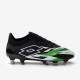 Sepatu Bola Lotto Solista 200 VI SGX Black White Spring Green 218131-1I3