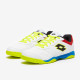 Sepatu Futsal Lotto Tacto 300 VII Indoor White Black Safety Yellow 218146-267