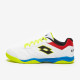 Sepatu Futsal Lotto Tacto 300 VII Indoor White Black Safety Yellow 218146-267