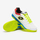 Sepatu Futsal Lotto Tacto 300 VII Indoor White Black Safety Yellow 218146-267