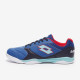 Sepatu Futsal Lotto Tacto 300 VII Indoor Pacific Blue Iced Aqua Red Poppy 218146-9GQ