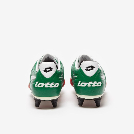 Sepatu Bola Lotto P Stadio Potenza II 100 SG Bright White Grass Lawn L46174_0FL