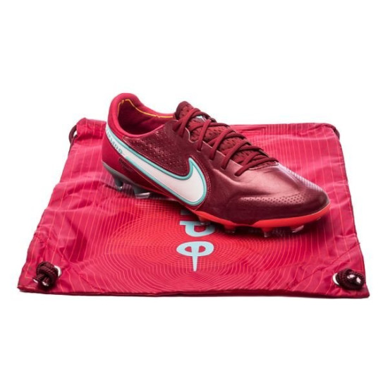 Sepatu Bola Nike Tiempo Legend 9 Elite FG Blueprint Team Red White Mystic Hibiscus CZ8482-616