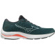 Sepatu Lari Mizuno Wave Rider 25 Smoke Blue White Neon Lime J1GC2103 01-7 Sepatu Lari Mizuno Wave Rider 25 Smoke Blue White Neon Lime J1GC2103 01-7